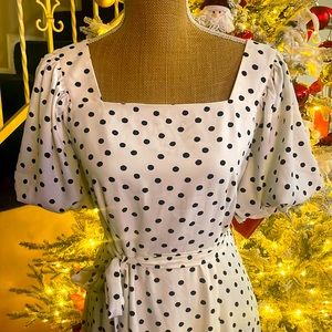 Gibson Latimer Puffy Sleeve Dress
